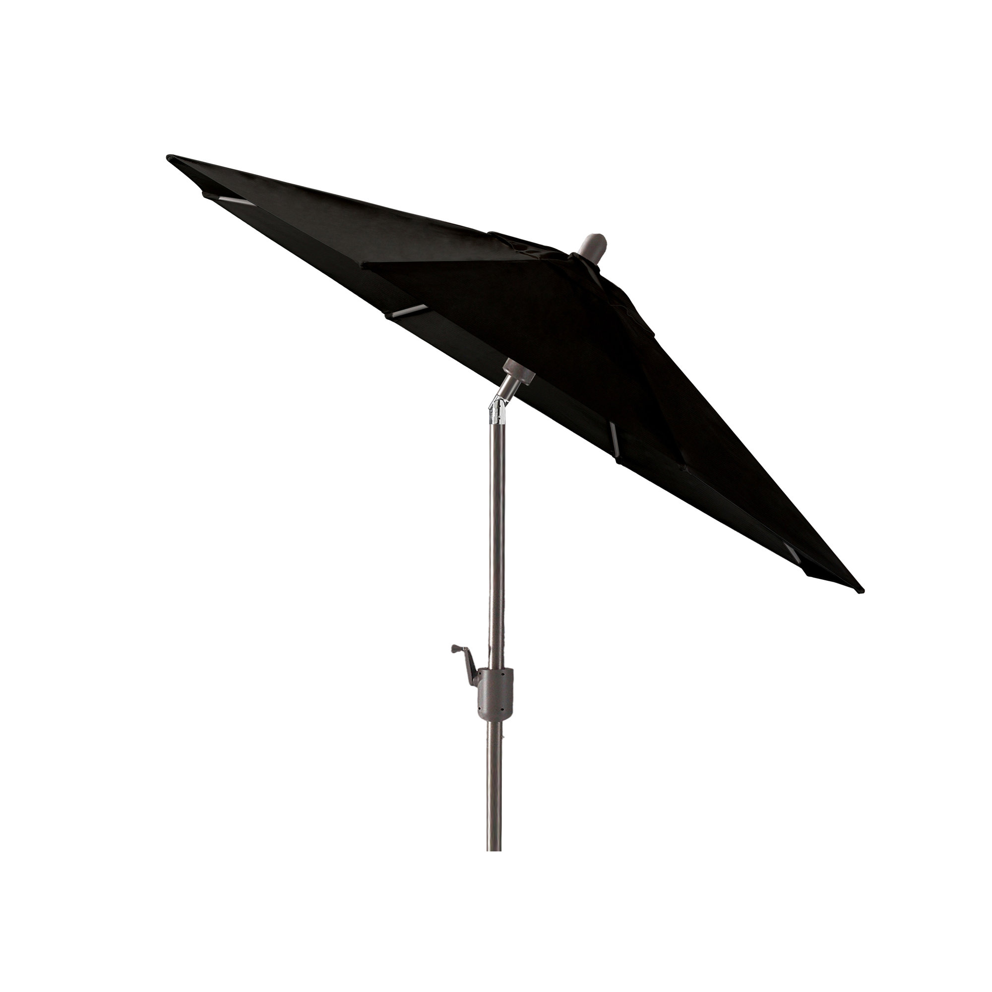 Natalie 8' 8" Market Sunbrella® Umbrella, Antique Bronze, Canvas Aruba Sunbrella® Canvas