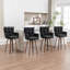 Swivel Upholstered Counter Stool with Solid Wood Frame-525380755