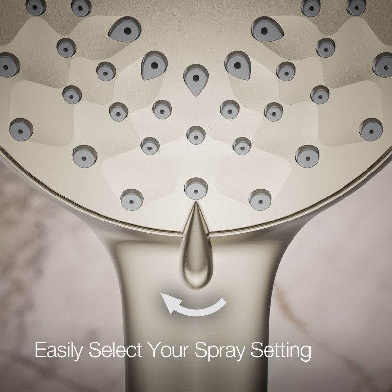 Awaken G90 1.75 Gpm Multifunction Handshower, Vibrant Brushed Nickel