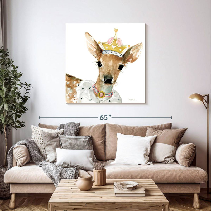 Crowle Glamour Girls Deer, 39" H x 39" W