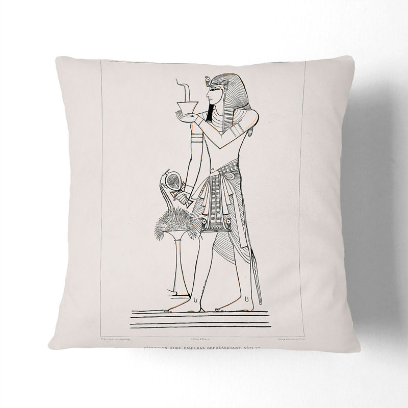 Square Throw Cushion, 55cm H x 55cm W x 20cm D