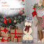 Statue de bonhomme de neige en bois-68635291