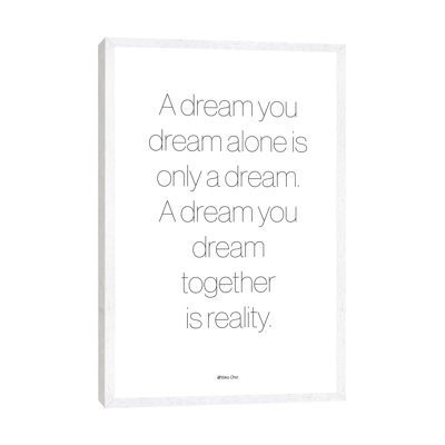 A Dream - Print on Canvas