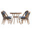 Ensemble bistro commercial avec table et chaises Rylan-931391804-890244291