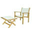 St. Tropez Outdoor Teak Ottoman-1430741976