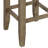 Grey And Oak Counter Height Stools (Set Of 2)