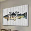 Wishin I Was Fishin 1 Piece Wrapped Canvas Wall Art-1418140190