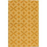 Hand Woven Cotton and Wool Geometric Area Rug