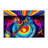 Abstract Inferno Indoor And Outdoor Area Rug-1330895504