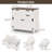 4 Drawer Wooden Horizontal File Cabinet-1155751058