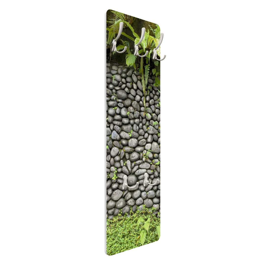 Atalaya 5 - Hook Wall Mounted Coat Rack in Grey