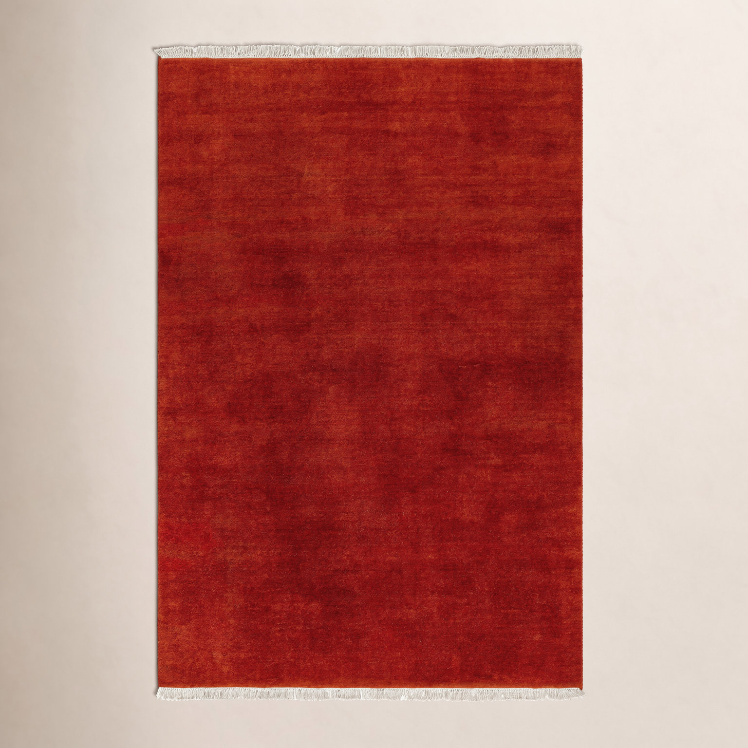 Clio Wool Rust/Burnt Rug, Rectangle 10' x 14'