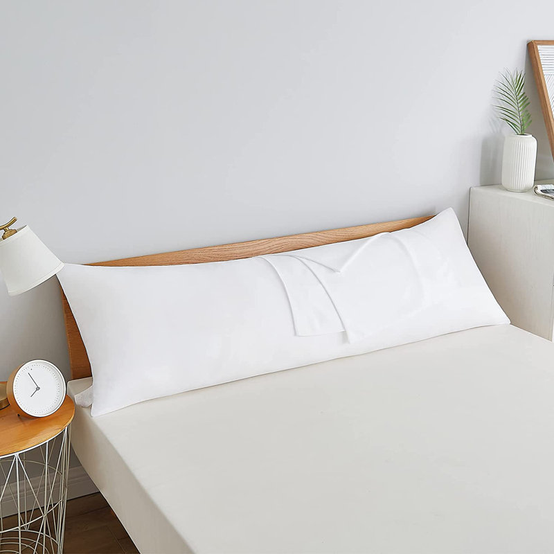 Fiber Medium Pillow, White
