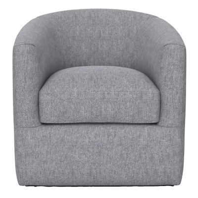 Swivel Accent Chair with 360-Degree Swivel
