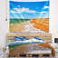 Tapisserie de plage «Seashore Green Waters on Winter Day»-28508008