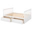 Lits convertibles avec tiroirs en bois blanc surdimensionné pour la chambre à coucher-744568872-744568875