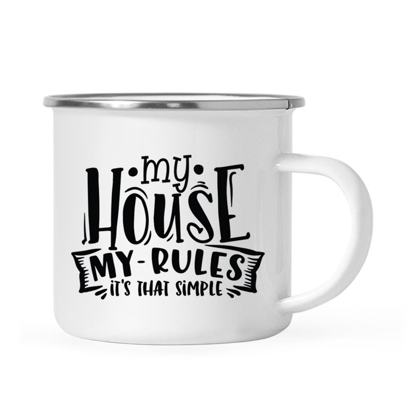 Tasse de camping «Funny Mom», Règles