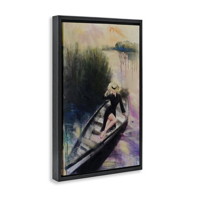 Fashion Diva on River Boat Floating Frame, design by Lucille Lee