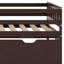 Low Loft Bed With Rolling Desk, Shelf And Drawers-526155154