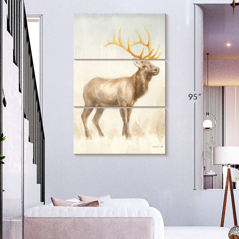 Brampt Regal Wild I, 57" H x 36" W