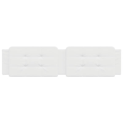 vidaXL Headboard Cushion White