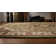 Denzel  Medallion Kashan Green Traditional Rug
