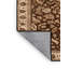 Tapis brun lavable à la machine-10992617