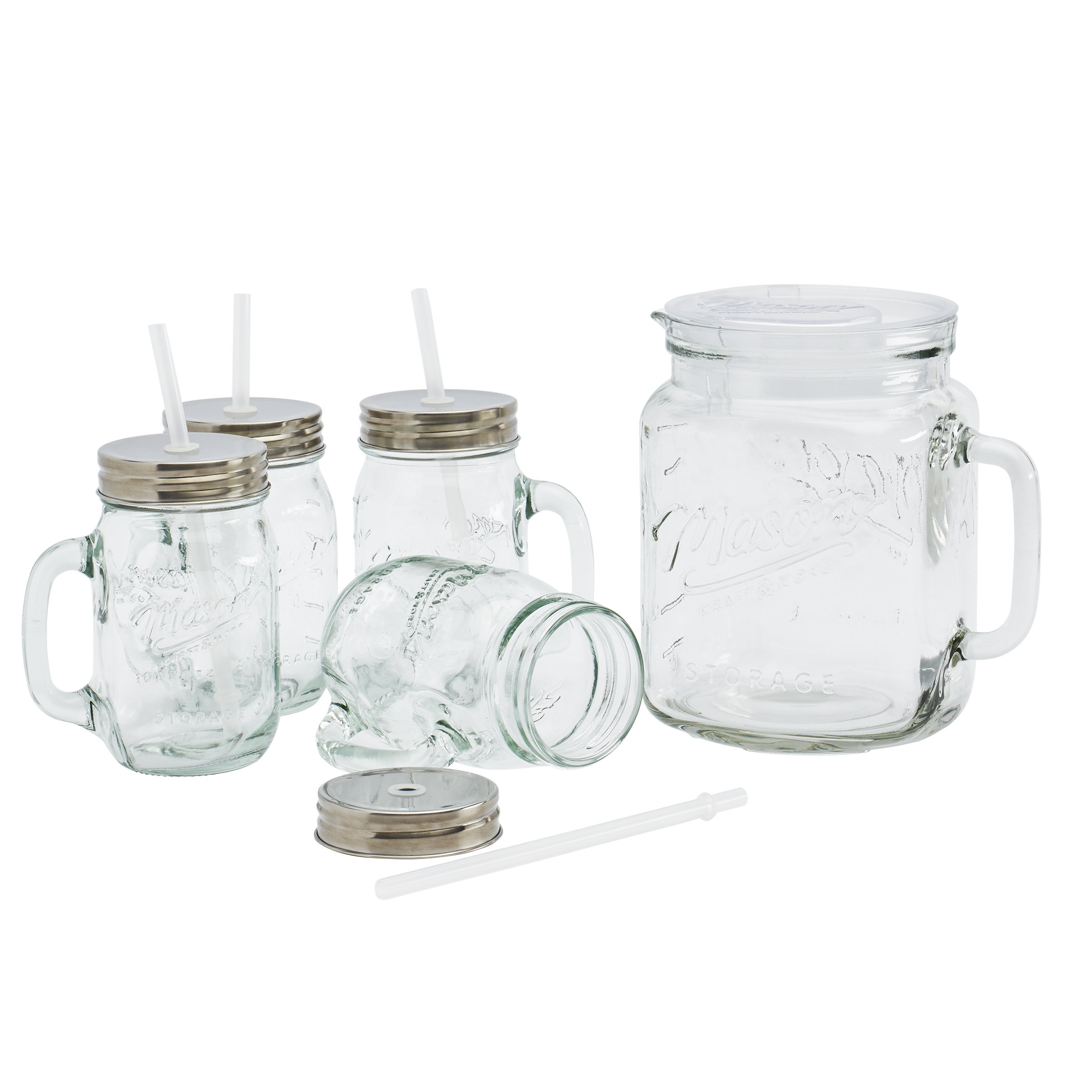 https://assets.wfcdn.com/im/96087626/compr-r85/2545/254565845/mason-craft-more-14pc-drinkware-set.jpg