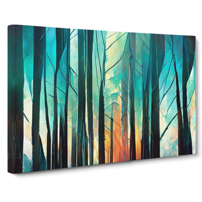 Forest Abstract Vol.3 - Wrapped Canvas