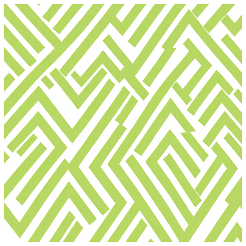 Coussins décoratifs Green Maze, 20 x 20 pouces