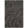 Ashal Abstract Charcoal Gray Area Rug
