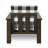Valenzuela Accent Chair with Geometric Cushion