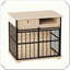 Caisse en bois pour chien avec cage pour chien de taille moyenne à grande-1720225145