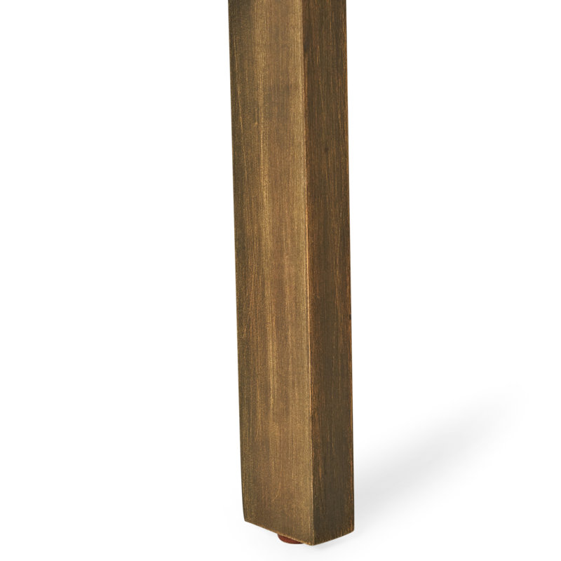 Fauteuil club d'extérieur en bois (2) - Élégant et idéal pour les chaises de jardin, Grey/Cream