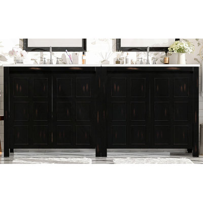 Ensemble de meuble-lavabo double 72 po