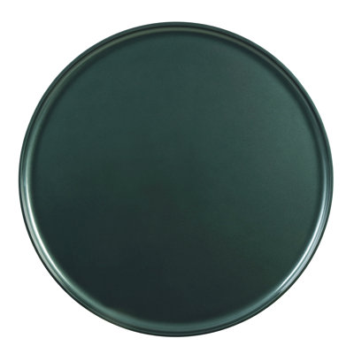 Table basse vert noirâtre et bois de chêne fumé | Idée de cadeau