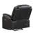 Challenger Modern LED Power Recliner Chair With Wood And Metal Frame, USB Charging, And Ambient Lighting For Ultimate Comfort-36619491
