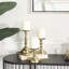 Chandelle de table en aluminium 3 pièces-1005365143
