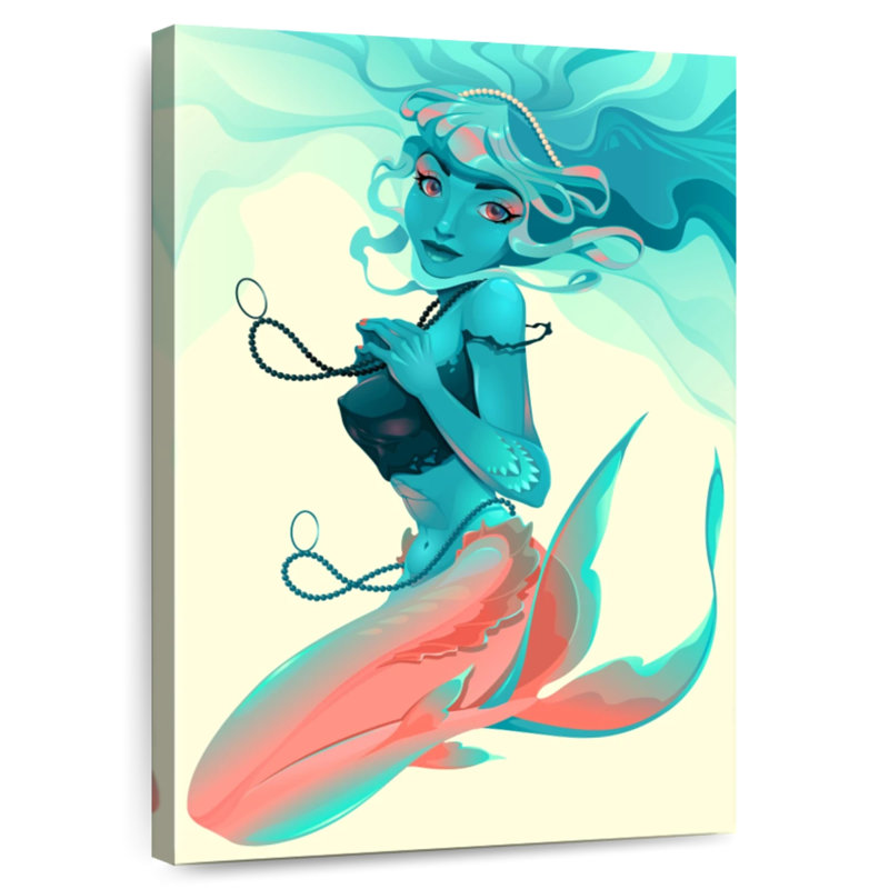 Kelan Mermaid Portrait, 12" H x 8" W