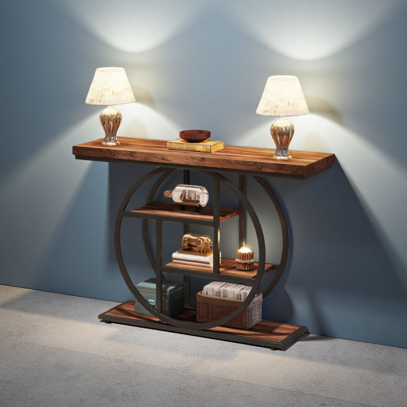 Table console 41,3 po, Brun