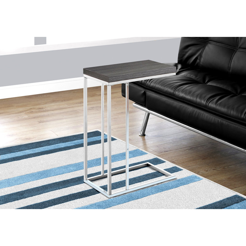 Accent Table, C-Shaped, End, Side, Snack