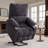 Power Lift Recliner Chair With Extended Footrest-1002616270