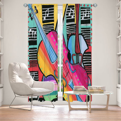 Delaughter Room Darkening Curtain Pair