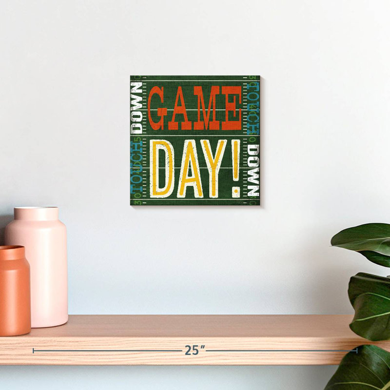 Kema Football Typographie II, H 10 po x l 10 po