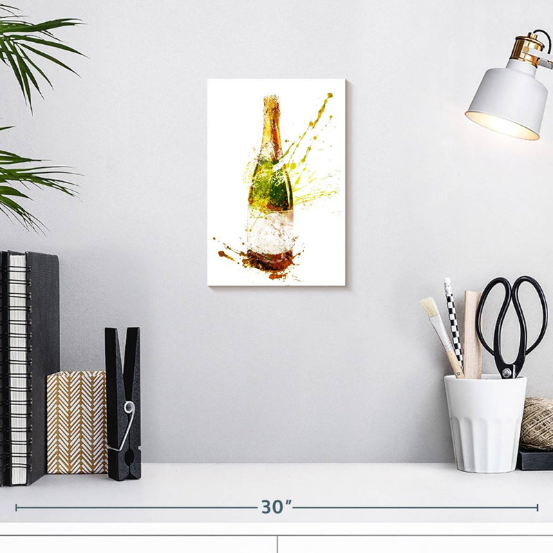 Yarlin Abstract Bottle, 12" H x 8" W