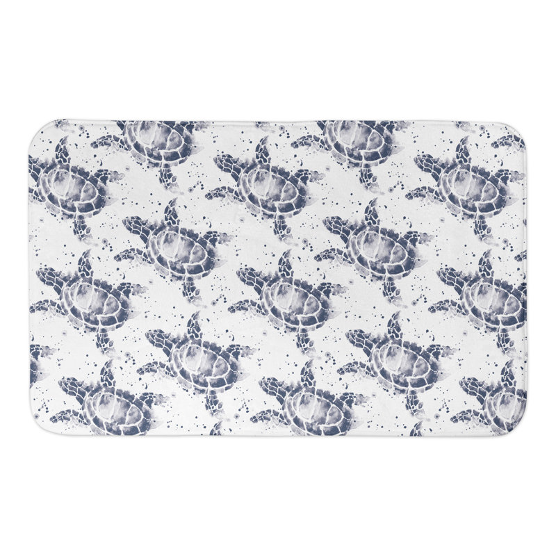 Coley Non-Slip Single Piece, Navy