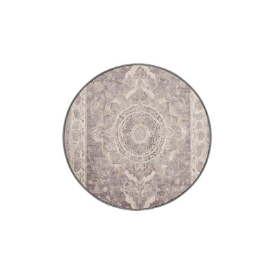 Machine Washable Gray Area Rug