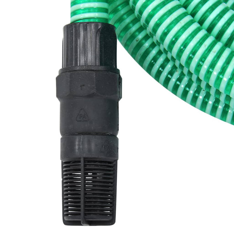 Birte PVC Hose, Green, 2.6cm H x 700cm W x 2.6cm D
