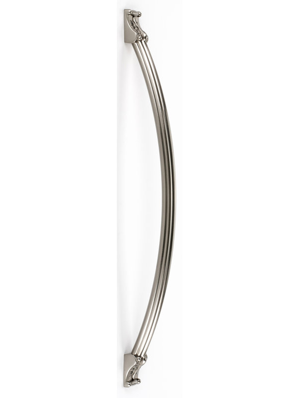 Poignée arche 18 po Fiore, Nickel satiné