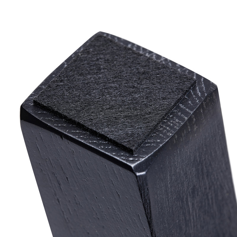 Plateau en verre Montana, Noir